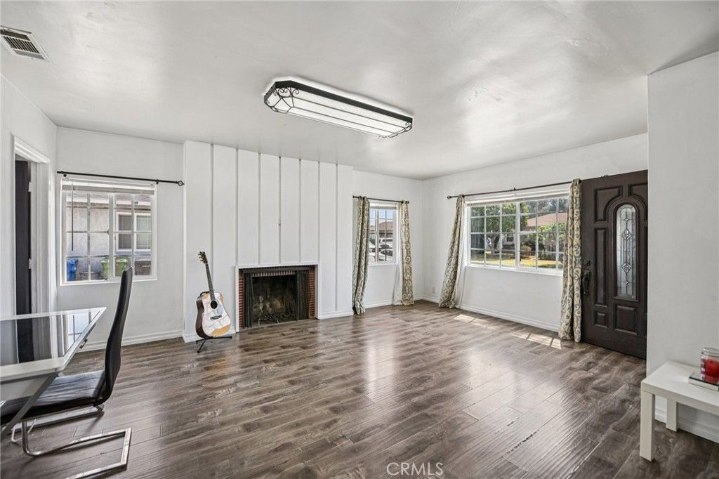 Fireplace, Interior, Wood Texture Flooring