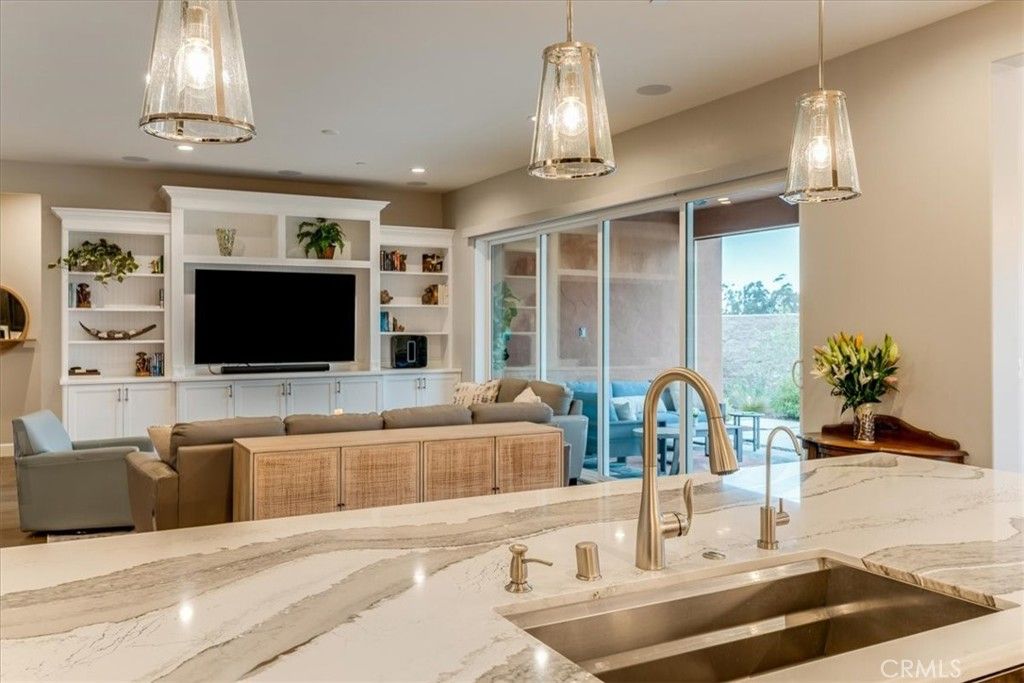 Interior, Kitchen, Living room, Pendant Lights, Recessed Lighting