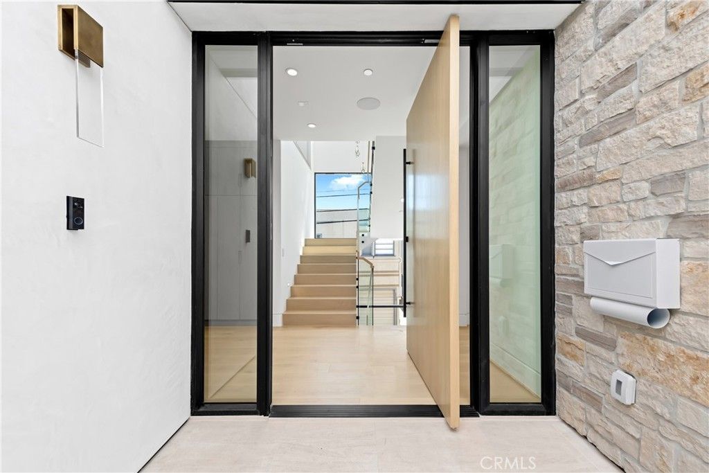 Elevator, Interior, Recessed Lighting, Stone Walls