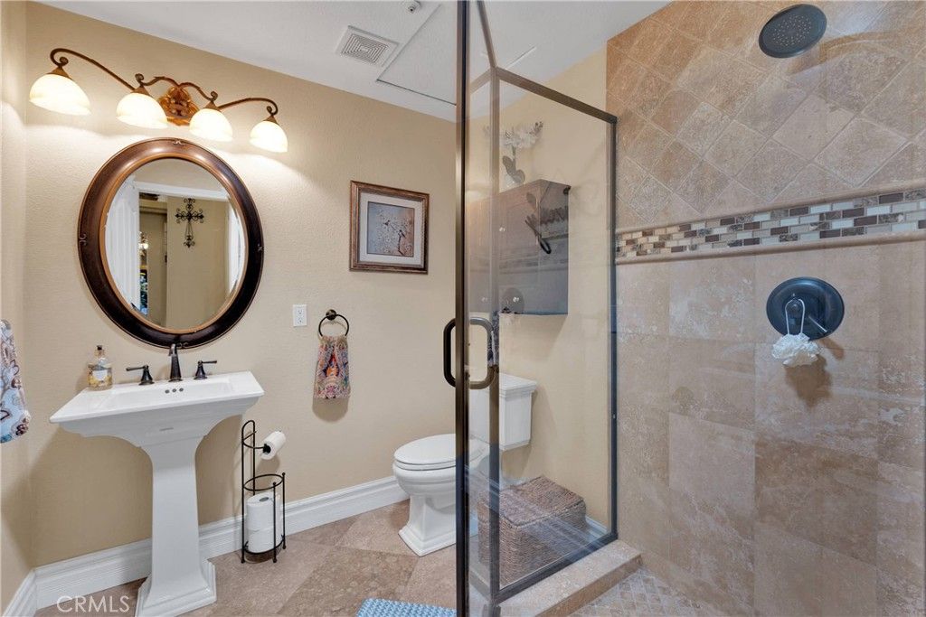 Bathroom, Glass Shower, Interior