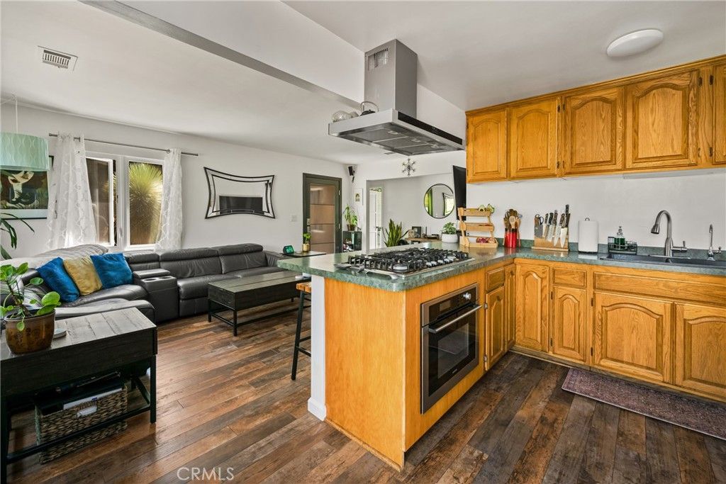 Interior, Kitchen, Living room, Wood Texture Flooring