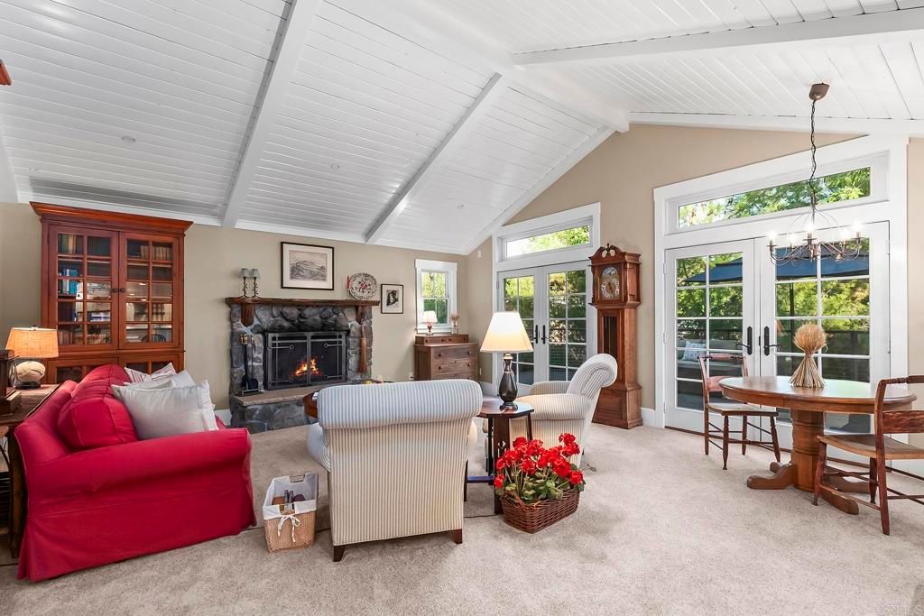 Dining room, Fireplace, Interior, Living room