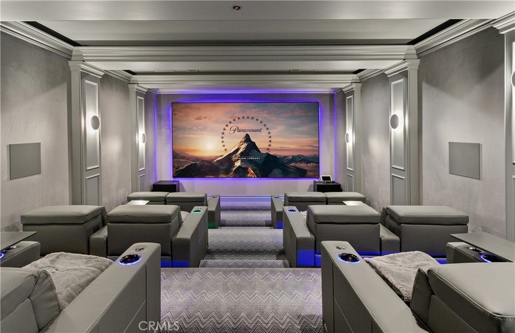 Home Theatre Room, Interior, Projection Screen, Theatre Room