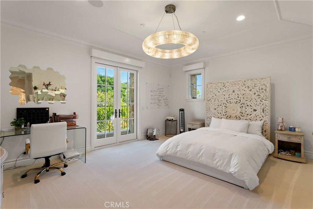 Bedroom, Home Office, Interior, Pendant Lights, Recessed Lighting