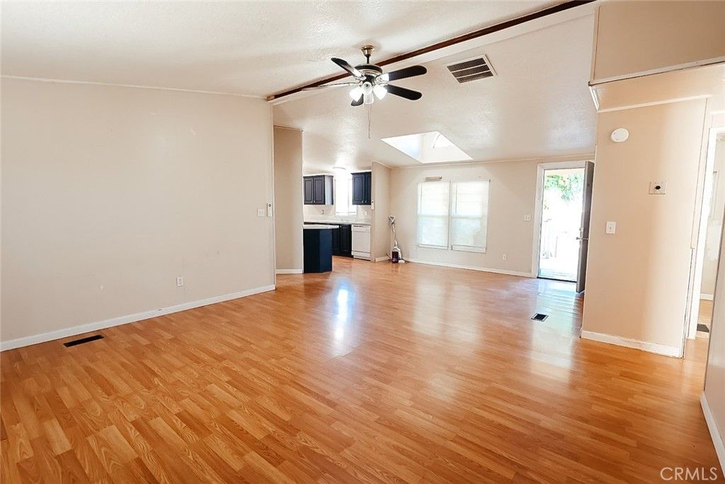 Empty room, Interior, Kitchen, Wood Texture Flooring