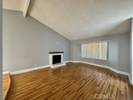 Empty room, Fireplace, Interior, Wood Texture Flooring