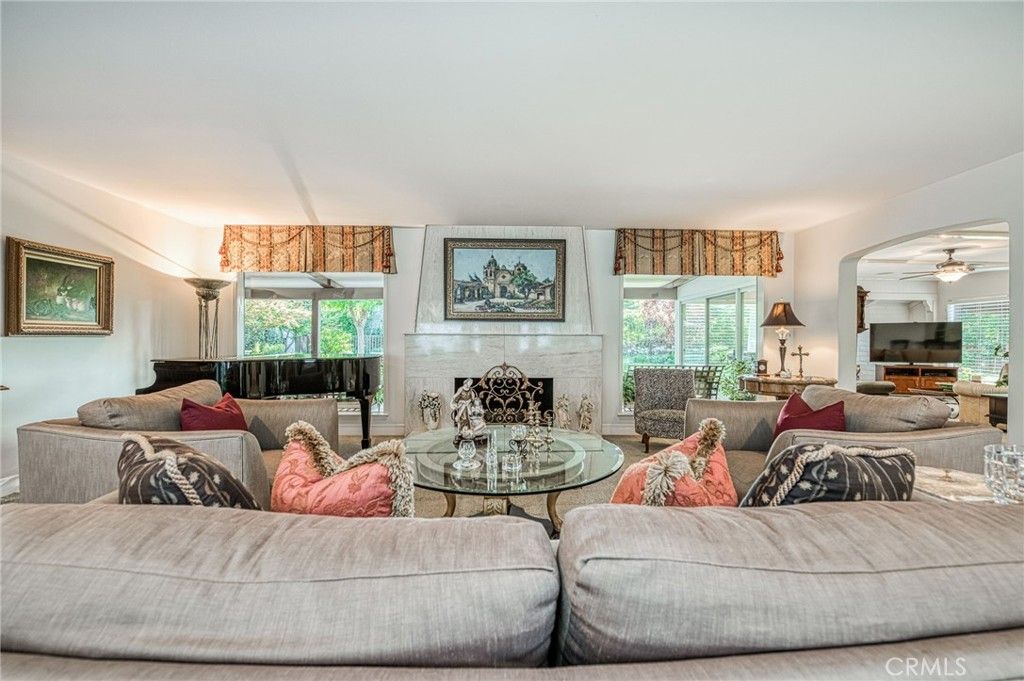 Fireplace, Interior, Living room, Piano