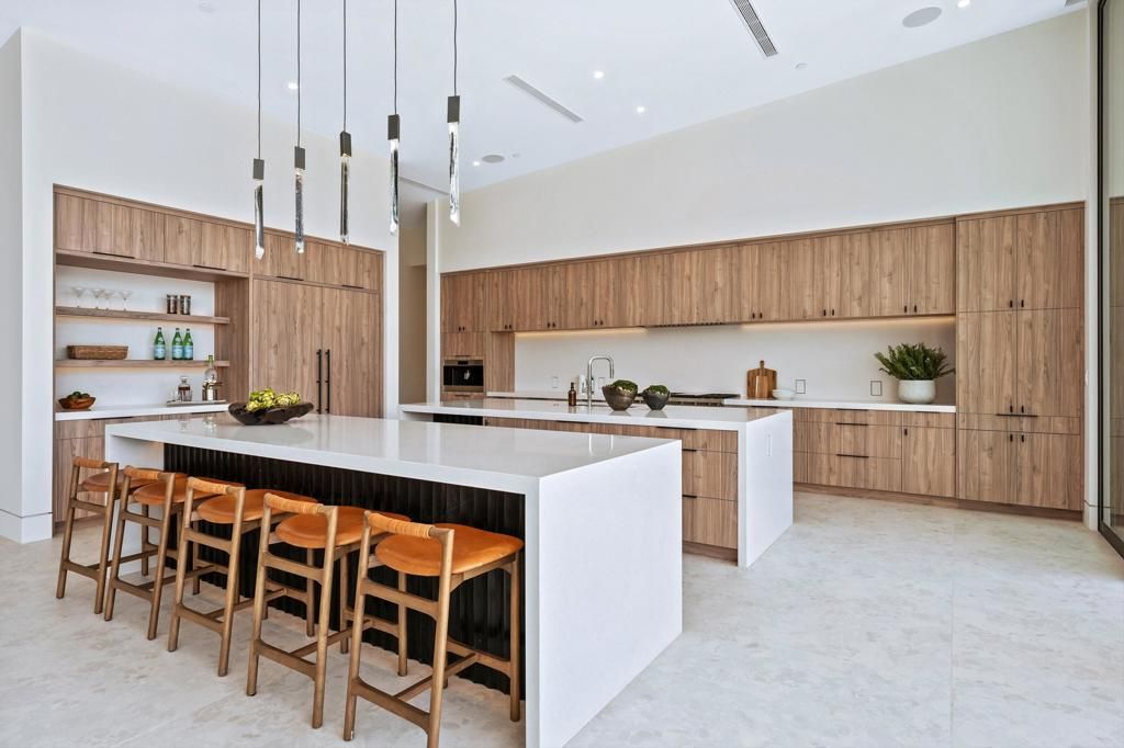 Interior, Kitchen, Pendant Lights, Recessed Lighting