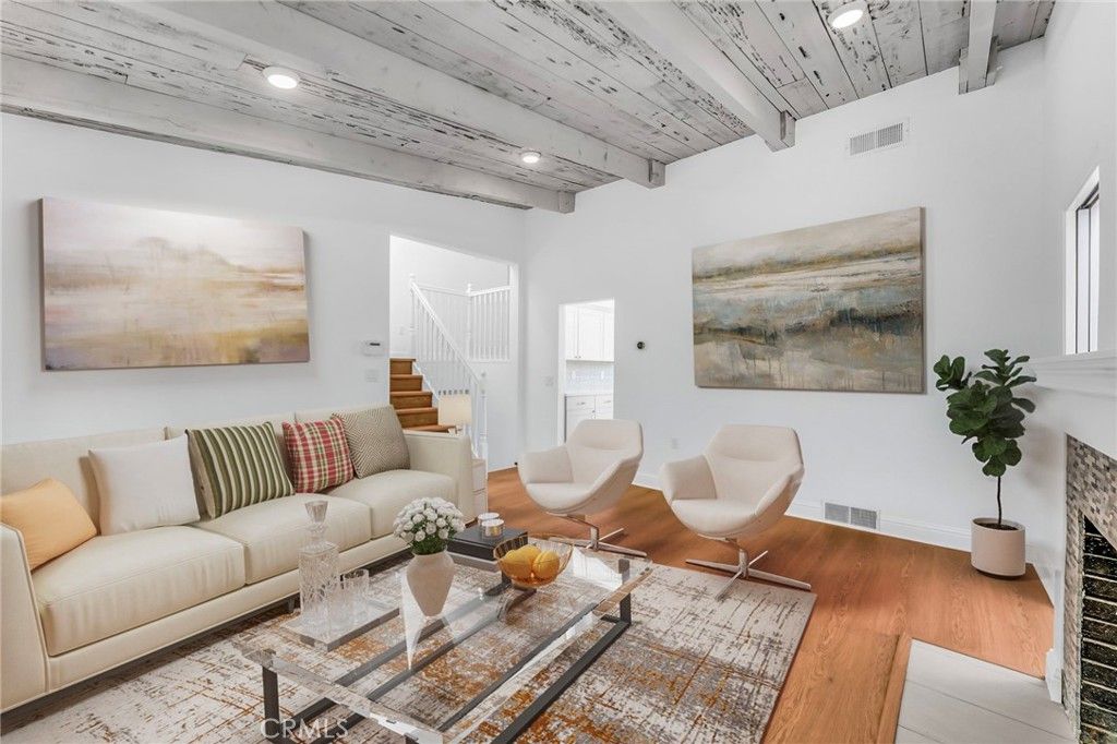 Interior, Living room, Recessed Lighting, Wooden Ceilings, Wood Texture Flooring