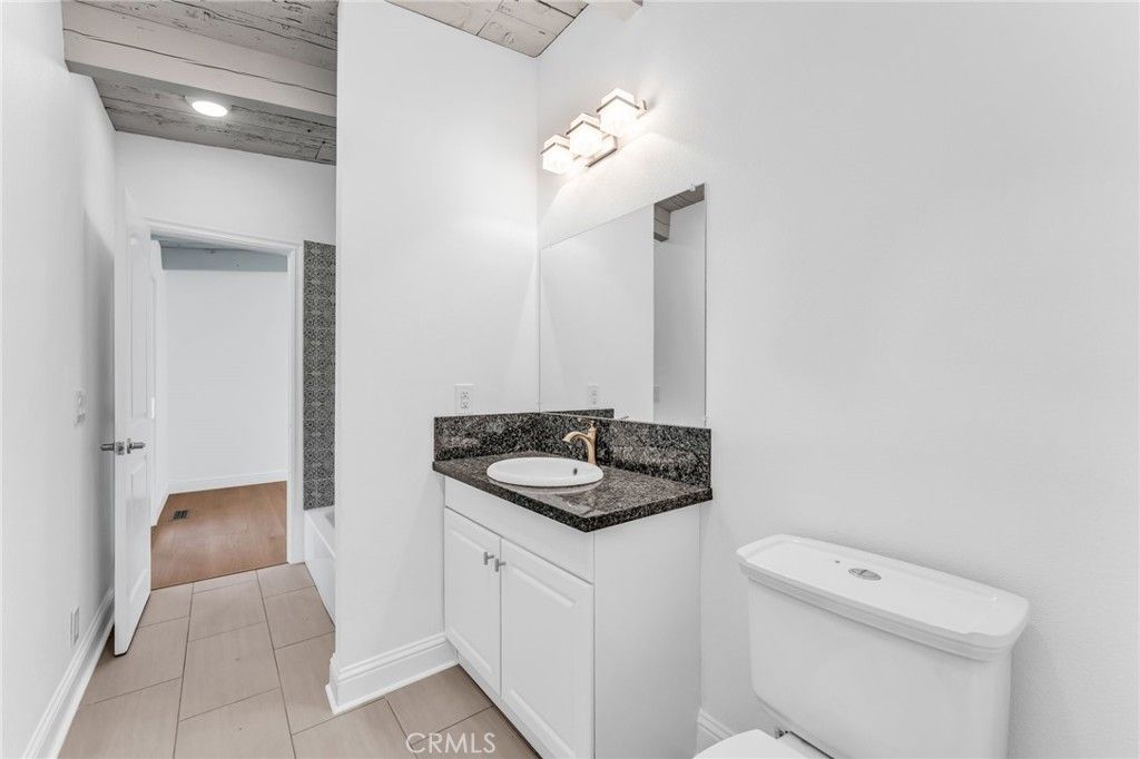 Bathroom, Interior, Recessed Lighting, Wood Texture Flooring