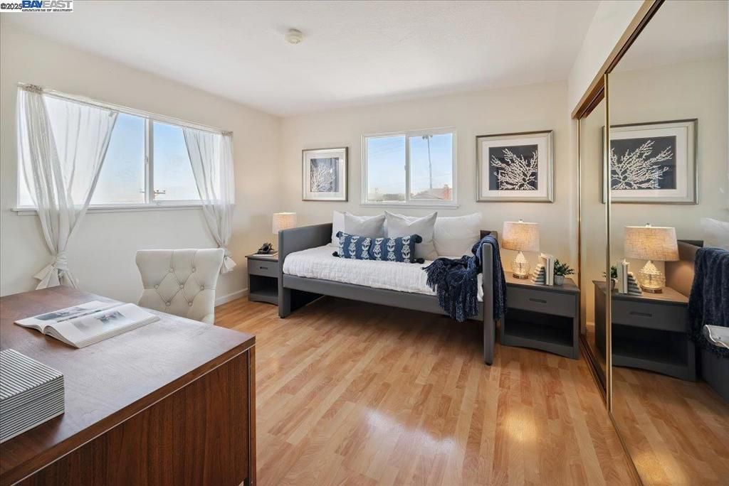 Bedroom, Home Office, Interior, Wood Texture Flooring