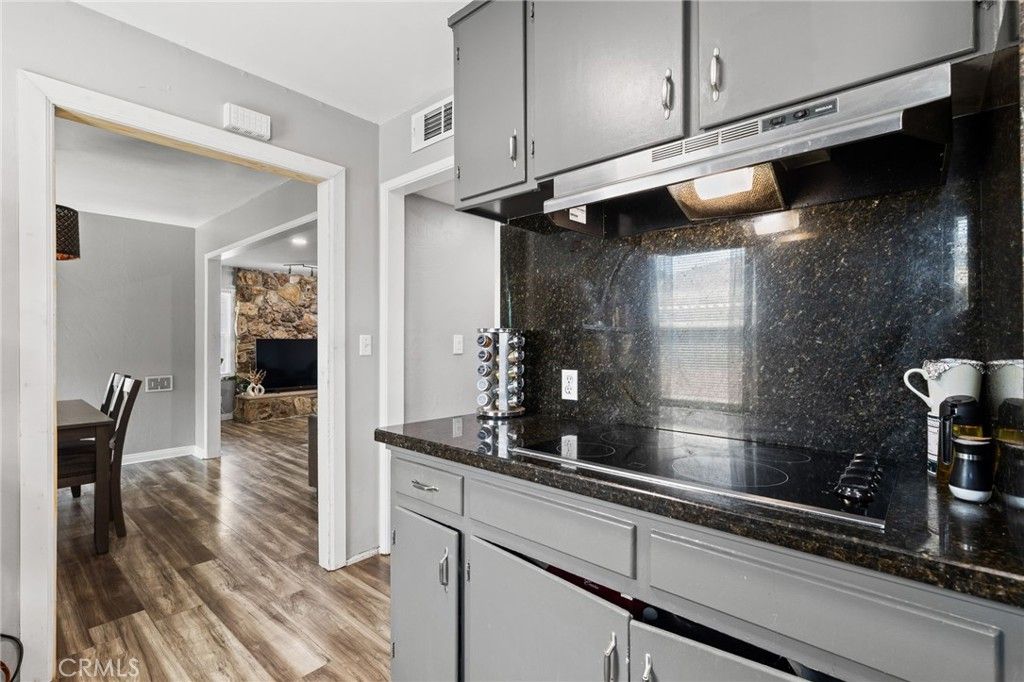 Interior, Kitchen, Stone Walls, Wood Texture Flooring