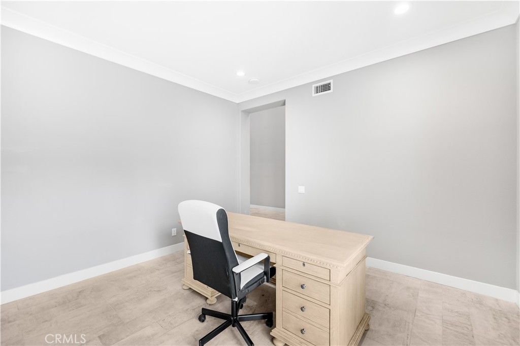 Home Office, Interior, Recessed Lighting