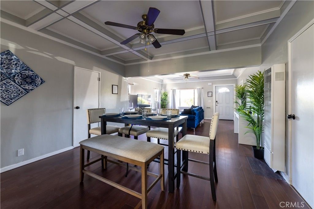 Dining room, Interior, Wood Texture Flooring