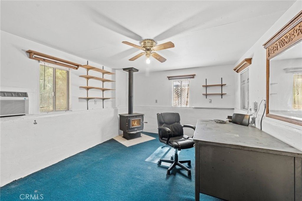 Fireplace, Home Office, Interior