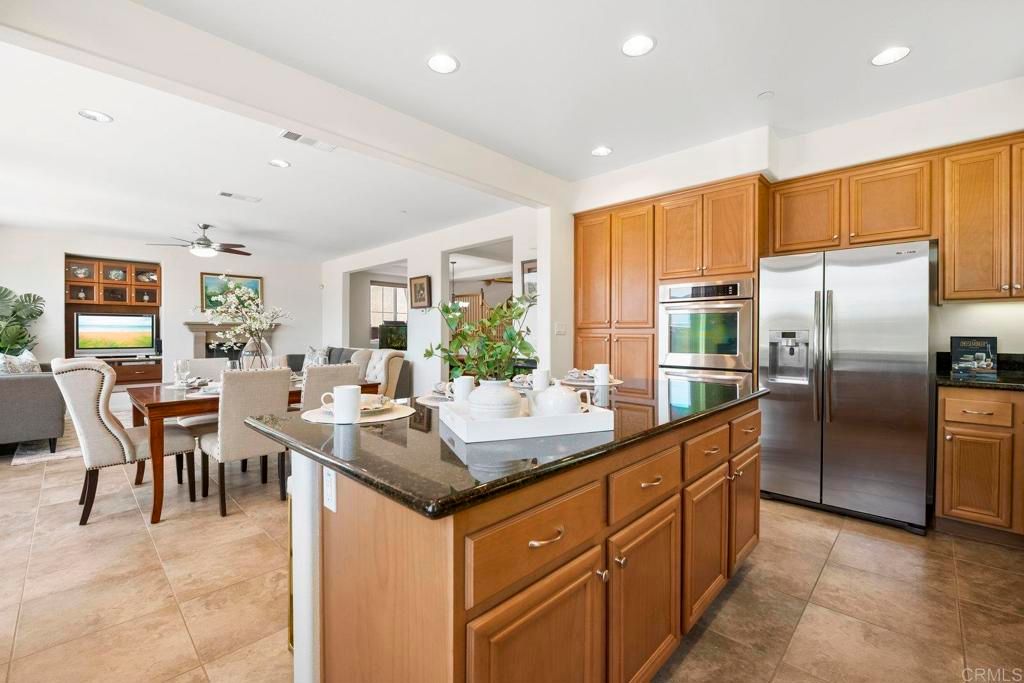 Dining room, Interior, Kitchen, Living room, Recessed Lighting, Stainless Steel Appliances