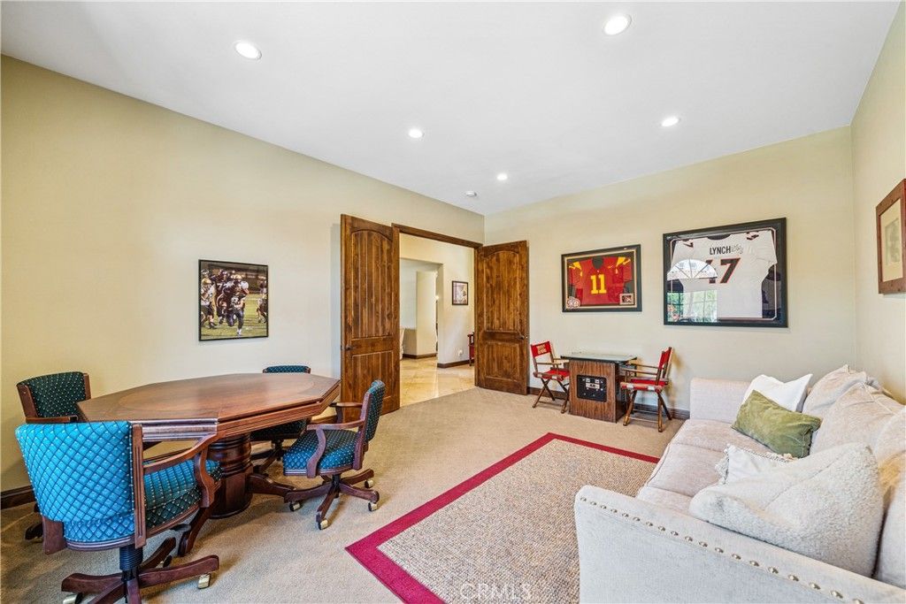Home Office, Interior, Living room, Recessed Lighting