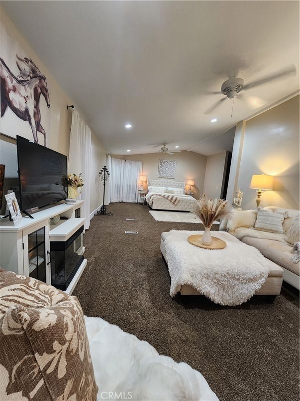 Bedroom, Interior, Living room, Recessed Lighting
