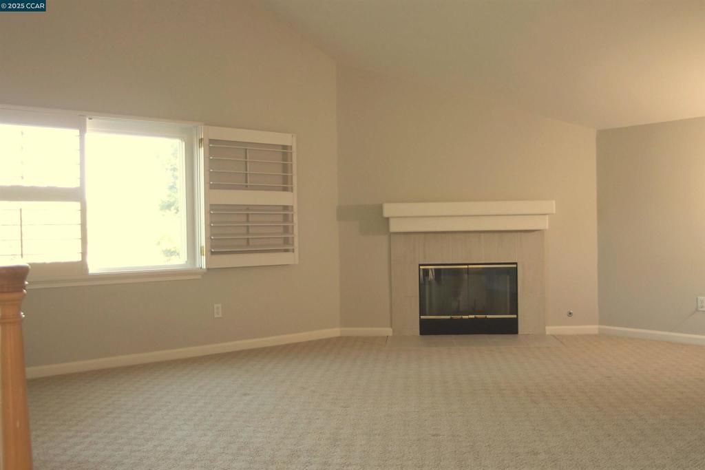 Empty room, Fireplace, Interior