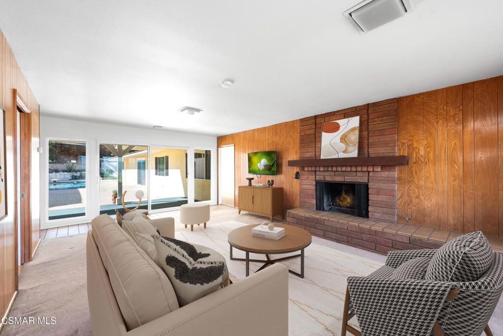 Fireplace, Interior, Living room, Wooden Walls