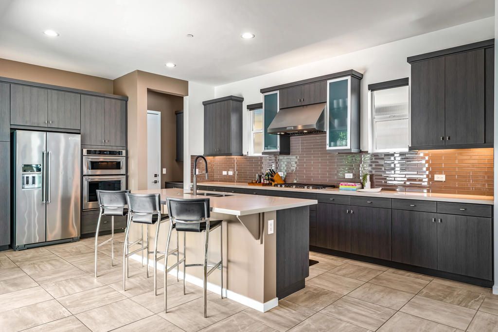 Interior, Kitchen, Recessed Lighting, Stainless Steel Appliances