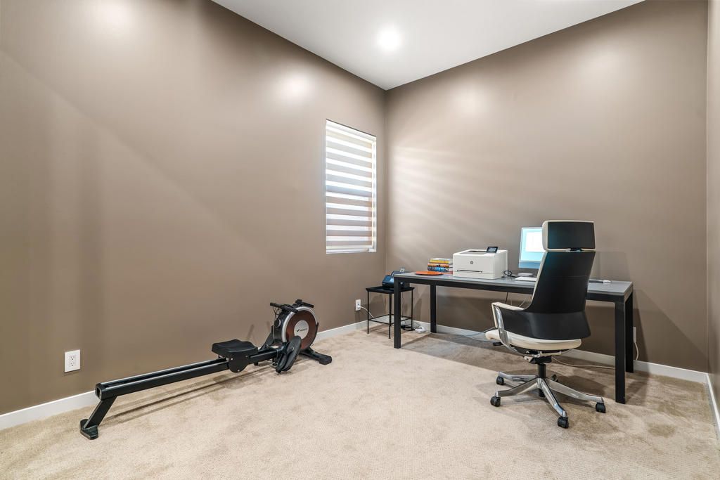 Fitness Equipment, Home Office, Interior, Recessed Lighting
