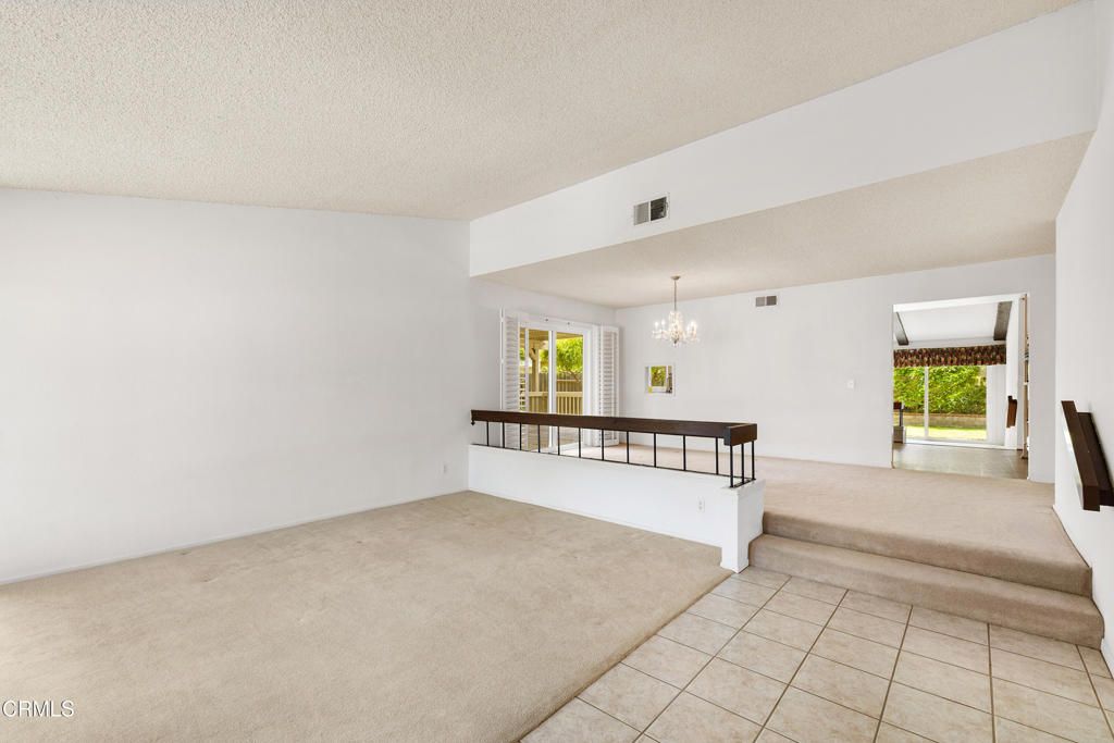 Chandelier, Empty room, Interior