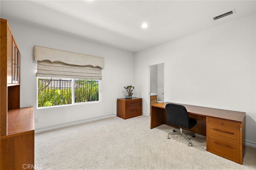Home Office, Interior, Recessed Lighting