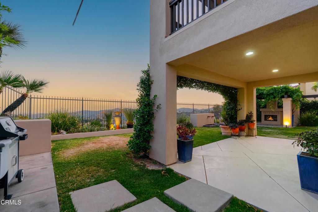 Backyard, Exterior, Fireplace