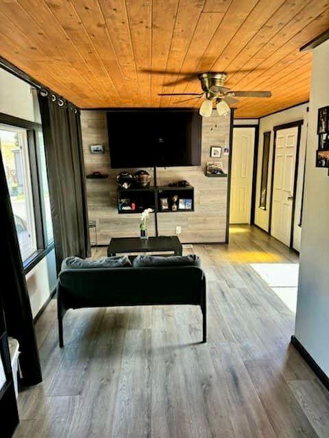 Interior, Living room, Wooden Ceilings, Wood Texture Flooring, Wooden Walls
