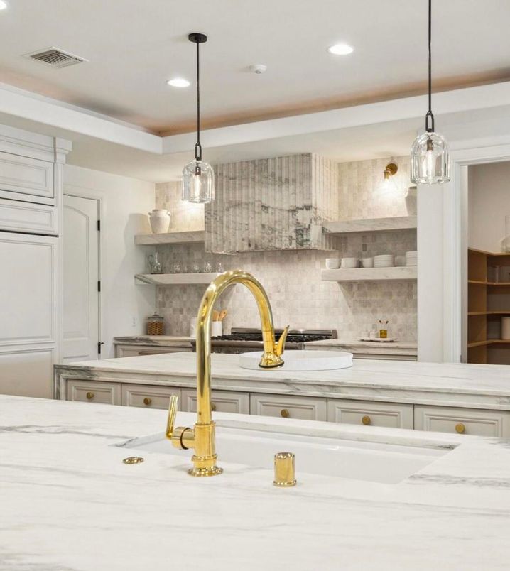 Interior, Kitchen, Pendant Lights, Recessed Lighting