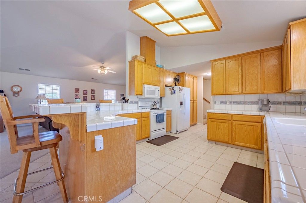 Interior, Kitchen, Tile Countertops