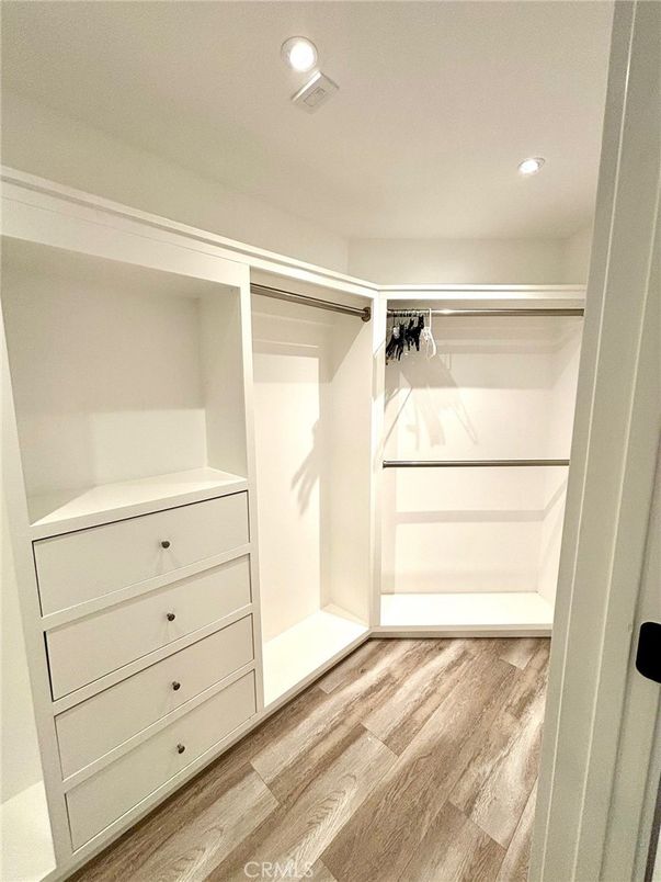 Interior, Recessed Lighting, Walk-in Closets, Wood Texture Flooring