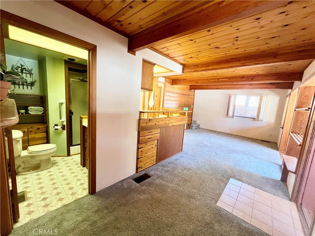 Bathroom, Interior, Wooden Beams, Wooden Ceilings