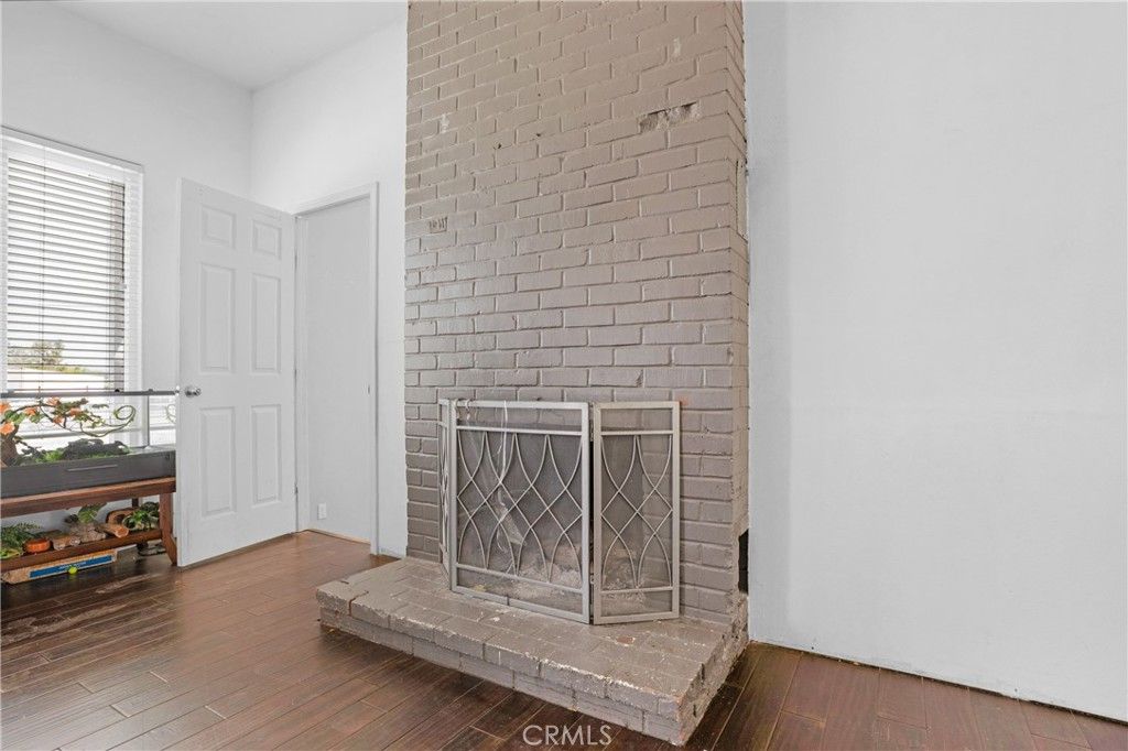 Fireplace, Interior, Stone Walls, Wood Texture Flooring