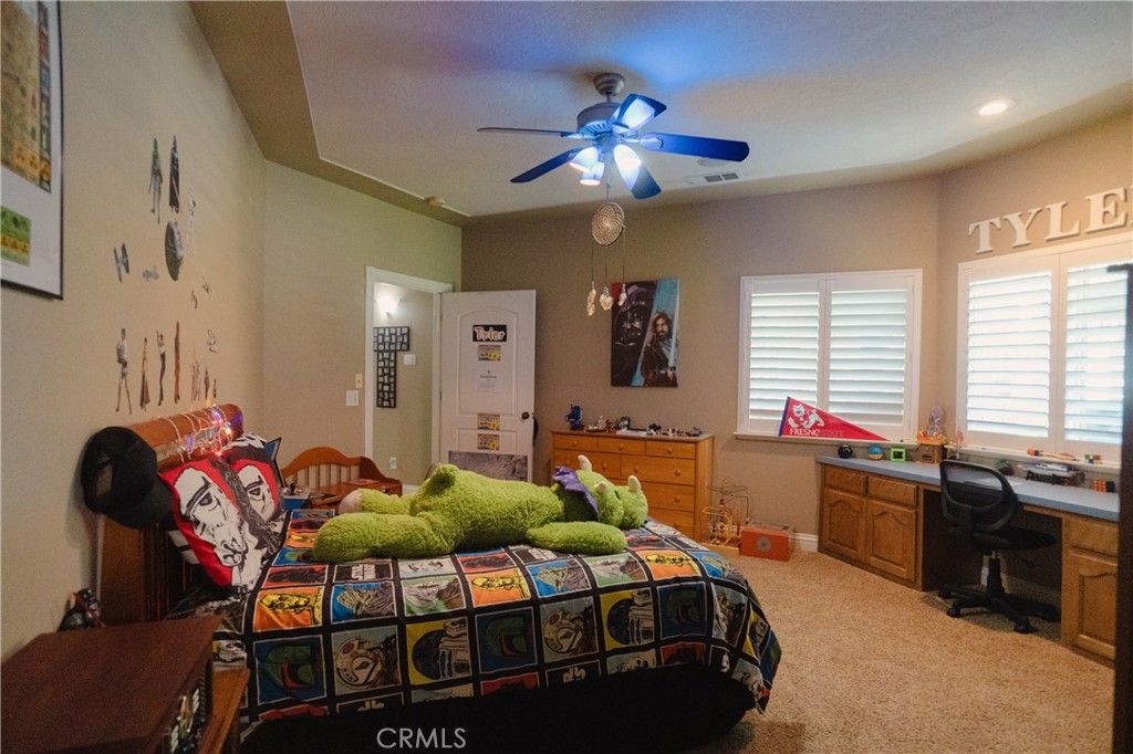 Bedroom, Home Office, Interior, Recessed Lighting