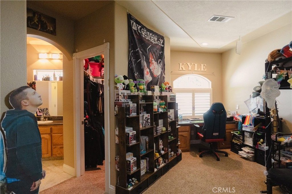 Home Office, Interior, Recessed Lighting