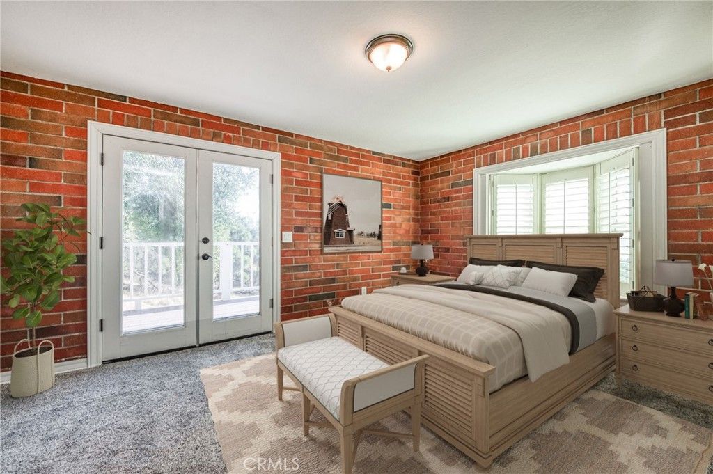Bedroom, Interior, Stone Walls