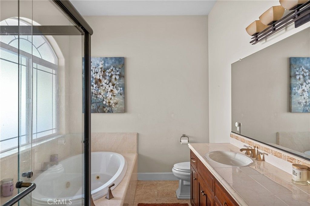 Bathroom, Glass Shower, Interior, Tile Countertops