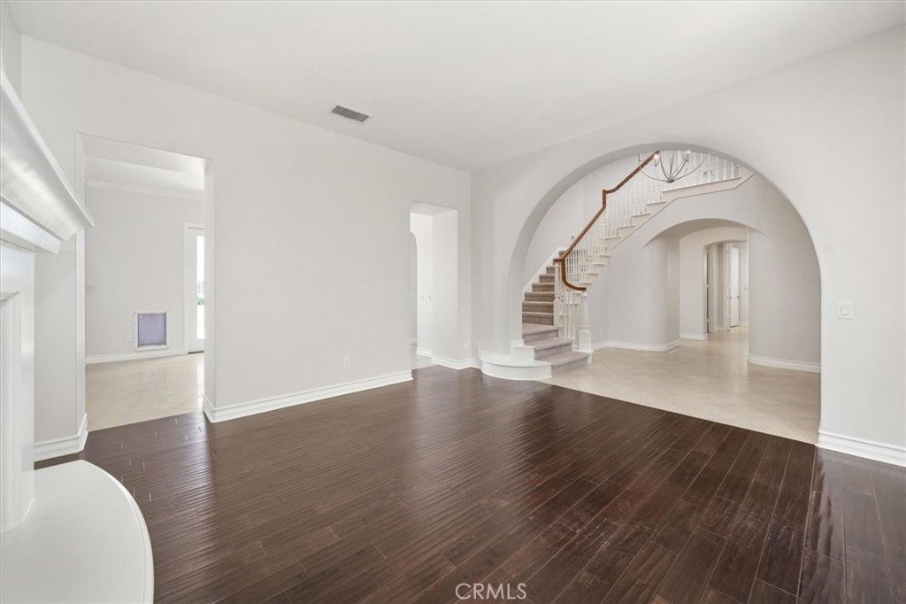 Empty room, Interior, Wood Texture Flooring