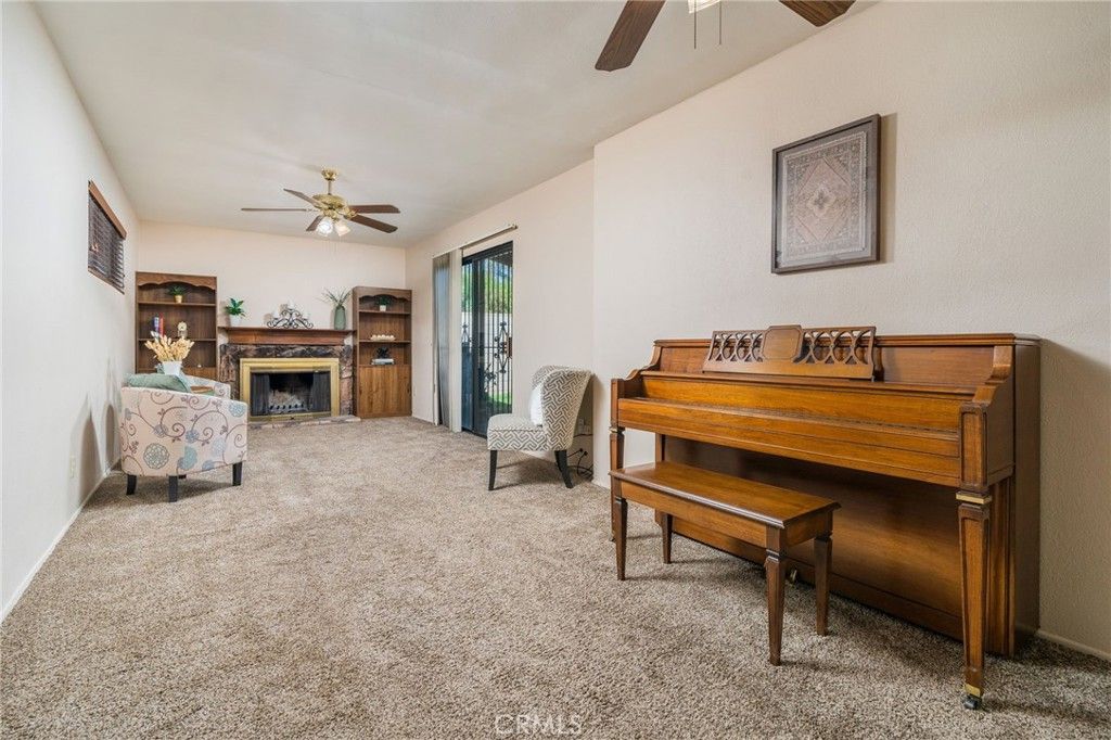 Fireplace, Interior, Piano