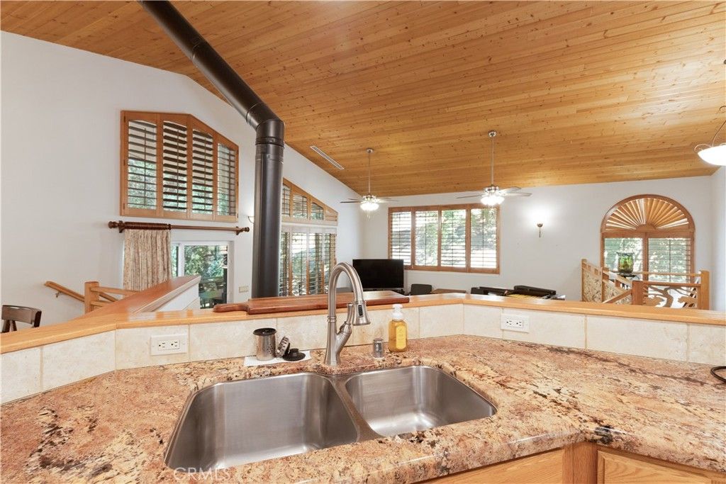 Interior, Kitchen, Pendant Lights, Wooden Ceilings