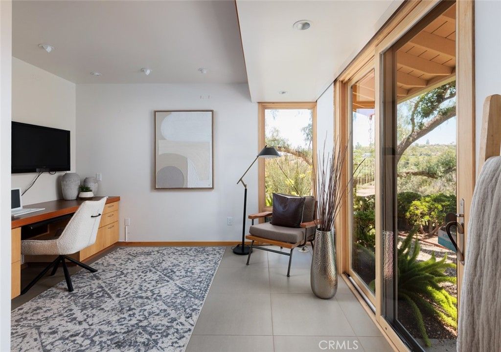 Home Office, Interior, Recessed Lighting