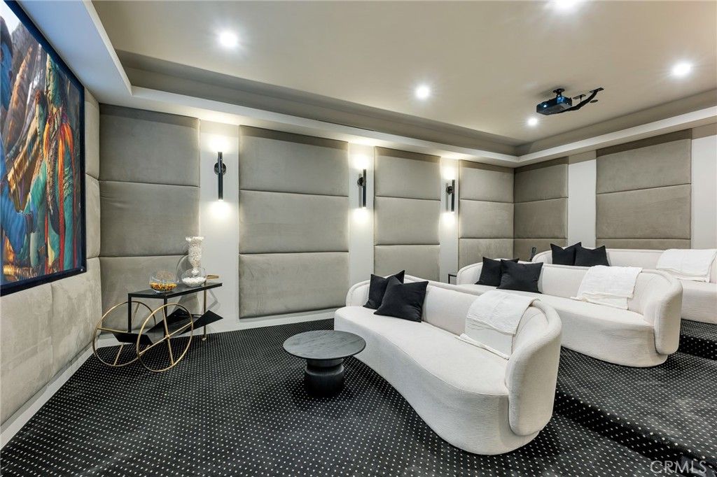 Interior, Recessed Lighting, Theatre Room