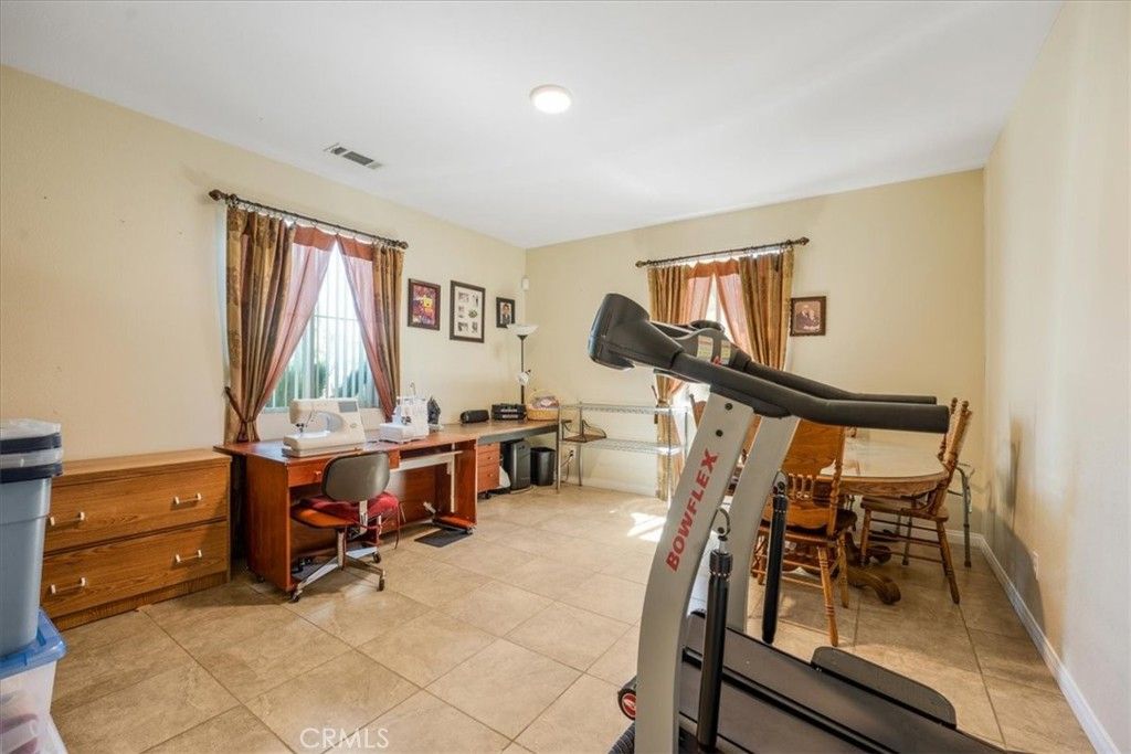 Fitness Equipment, Home Office, Interior, Recessed Lighting