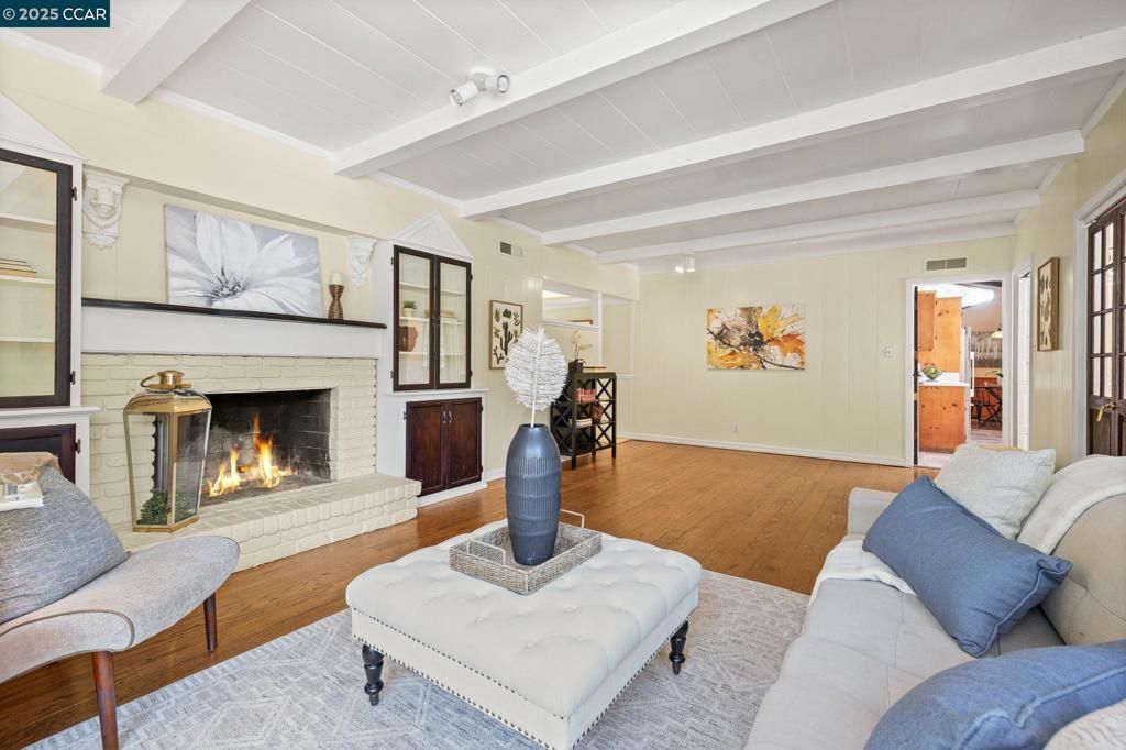 Fireplace, Interior, Living room, Wood Texture Flooring