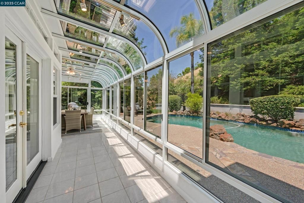 Glass Ceilings, Interior, Pool, Sun Room
