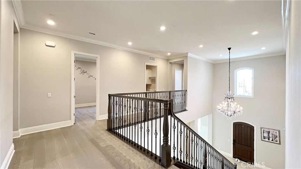 Chandelier, Interior, Recessed Lighting, Wood Texture Flooring