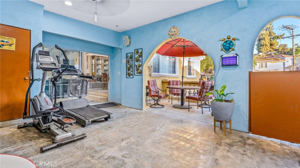 Fitness Equipment, Interior, Recessed Lighting