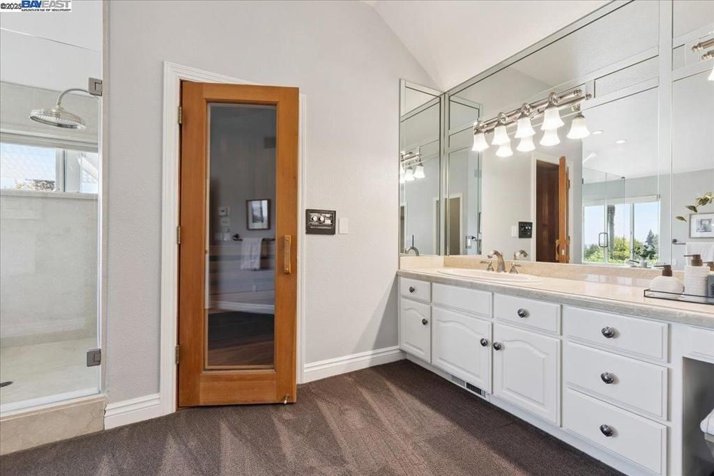 Bathroom, Dual Sink Vanities, Glass Shower, Interior